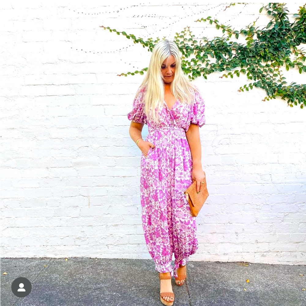 🆕 ✨ SPELL MOSSY JUMPSUIT IN LILAC NWT
